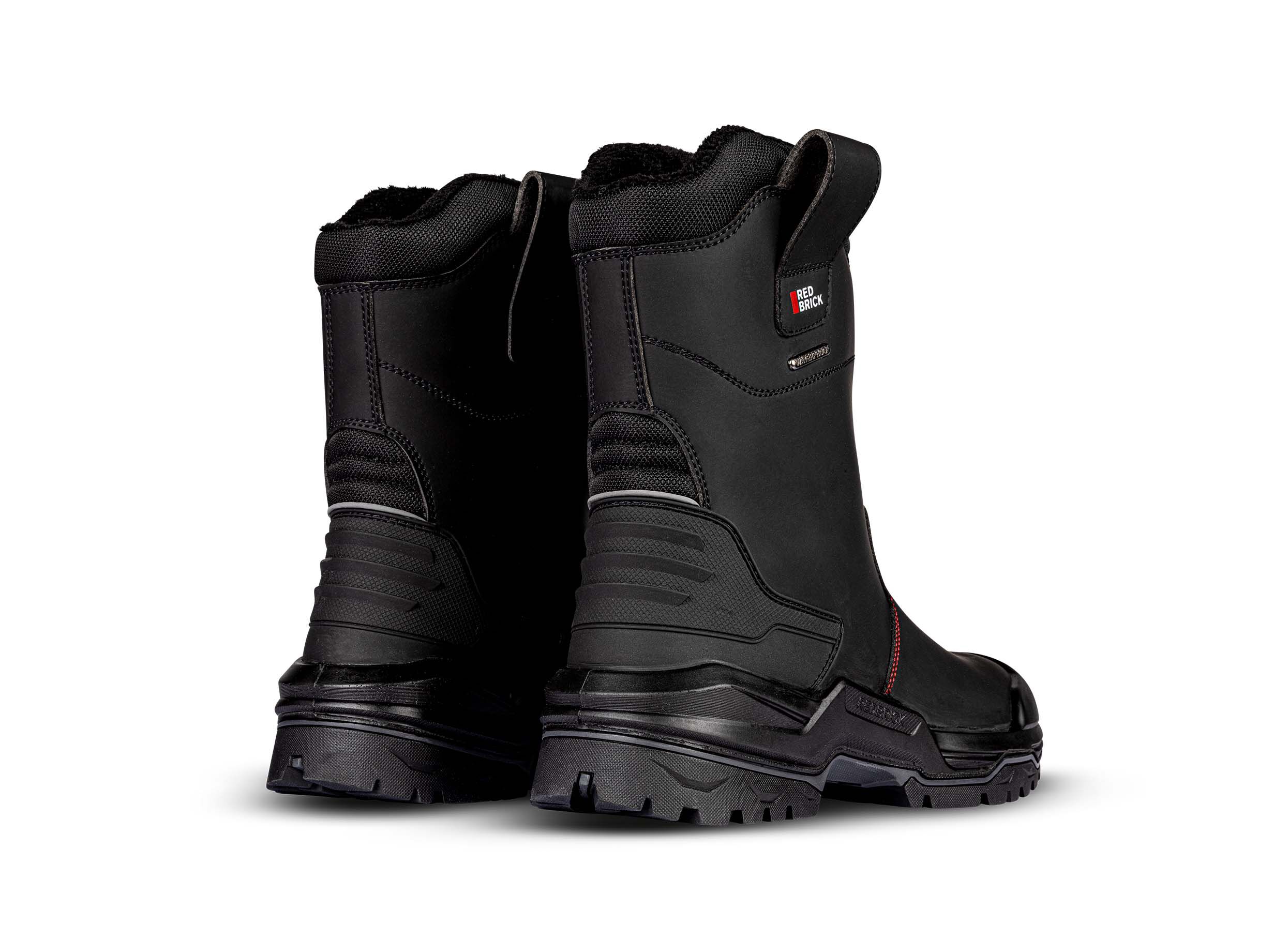 Redbrick Pulse Wol - Werklaarzen - Zwart - 39