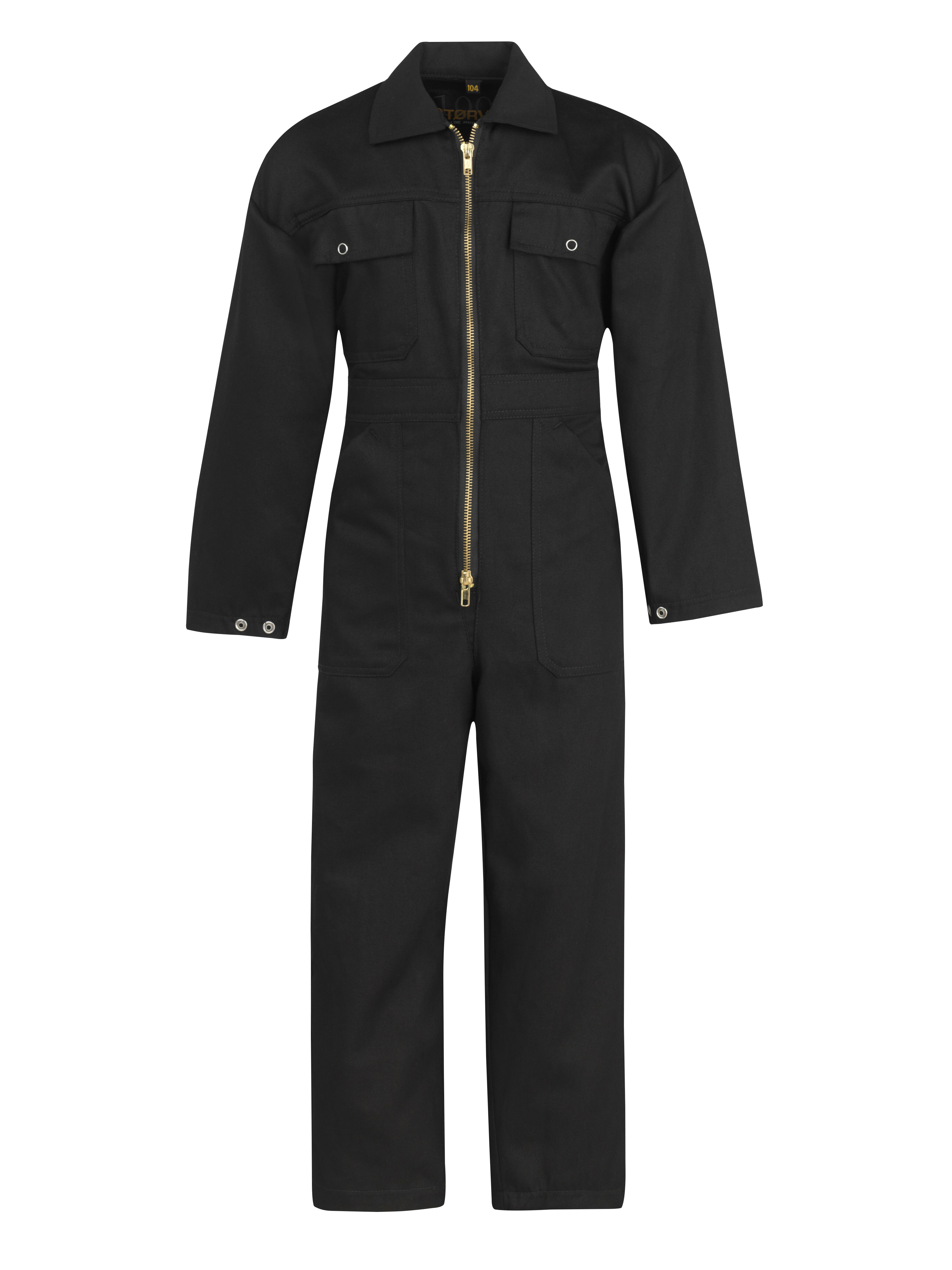 Störvik Nicky - Kinderoverall - 116 - Zwart Störvik Nicky - Kinderoverall - 116 - Zwart