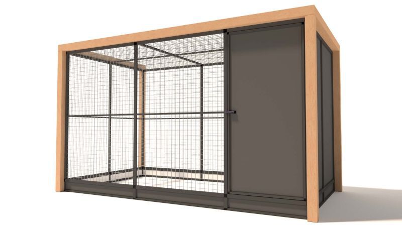 Glorenza Alfred - Kattenren met sluis - 202.00 cm - null - 190.00 cm - 345.00 cm