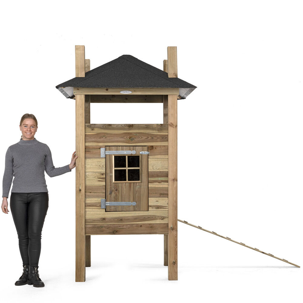Voldux Hooiberg Fem - Kippenhok - 225.00 cm - Naturel - 125.00 cm - 125.00 cm