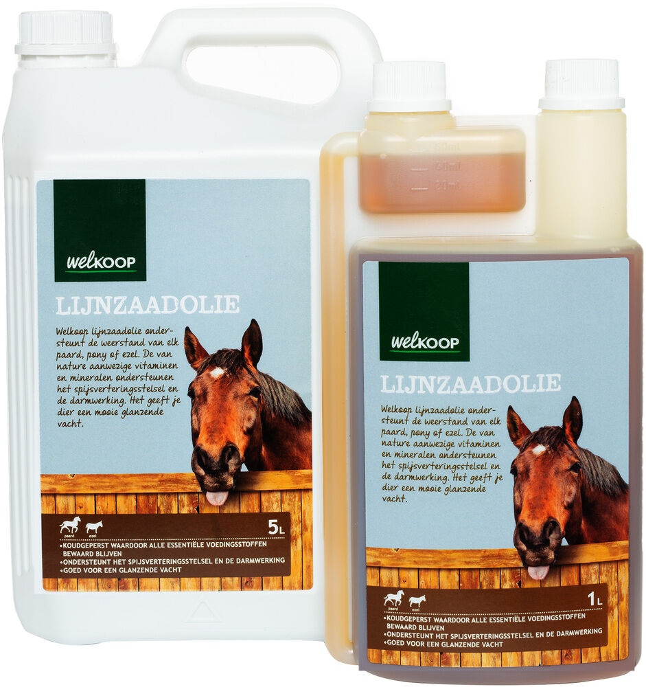 Welkoop Lijnzaadolie - Supplement - 1.00 - Flacon