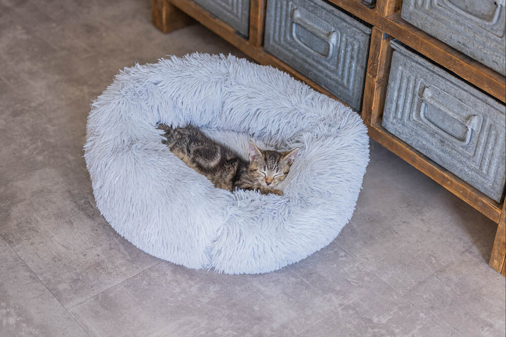 Beeztees Vako Pluche - Kattenmand - 18.00 cm - Grijs - 50.00 cm - 50.00 cm - 50.00 cm