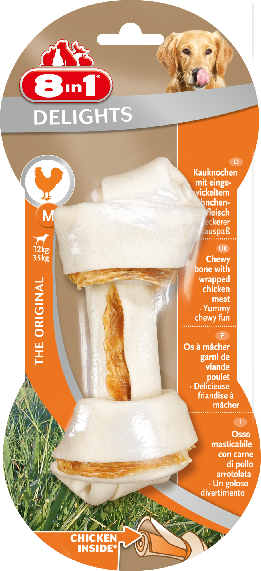 8in1 Delights Bone - Hondensnack 8in1 Delights Bone - Hondensnack