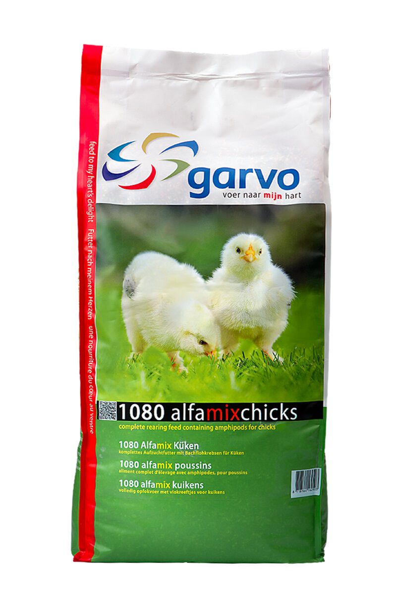 Garvo Alfamix Kuikens - Kuikenvoeding - 12.5 Garvo Alfamix Kuikens - Kuikenvoeding - 12.5