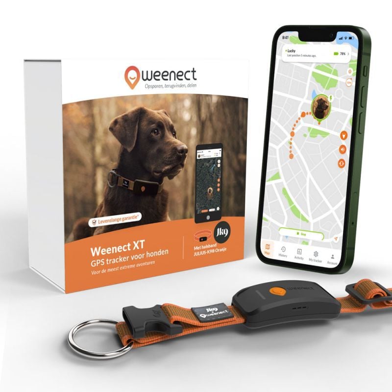 Weenect XT - Halsband met GPS tracker