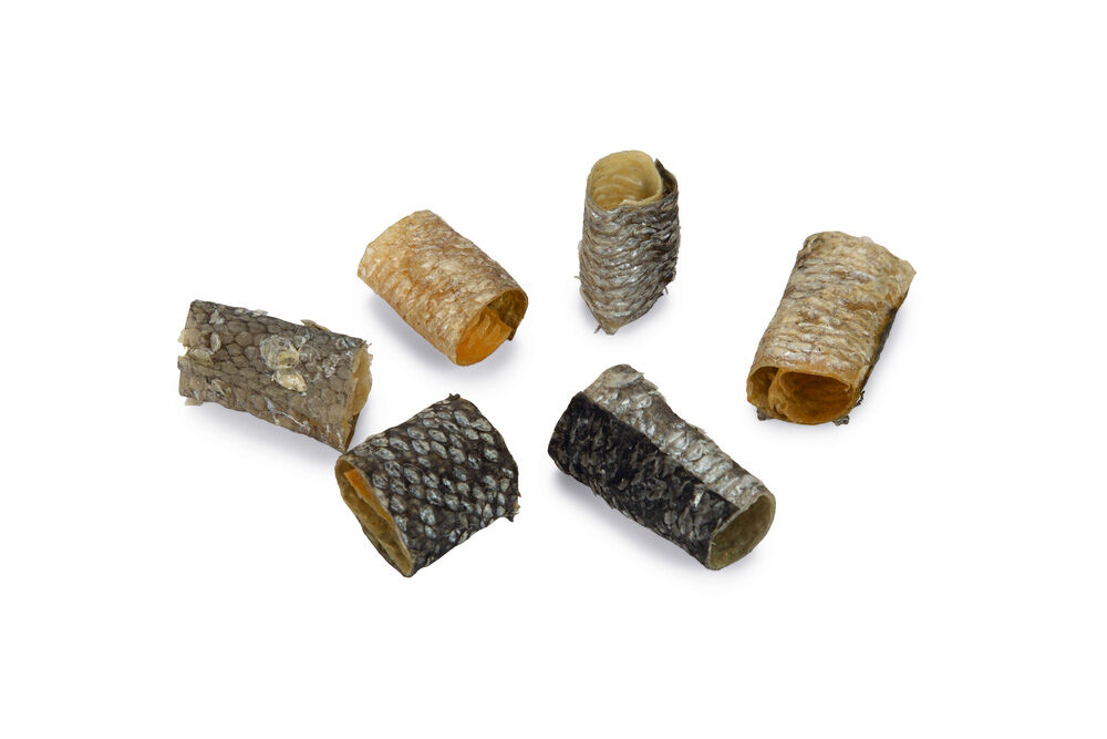 Beeztees Zalmhuid - Hondensnack - 150 - zalm