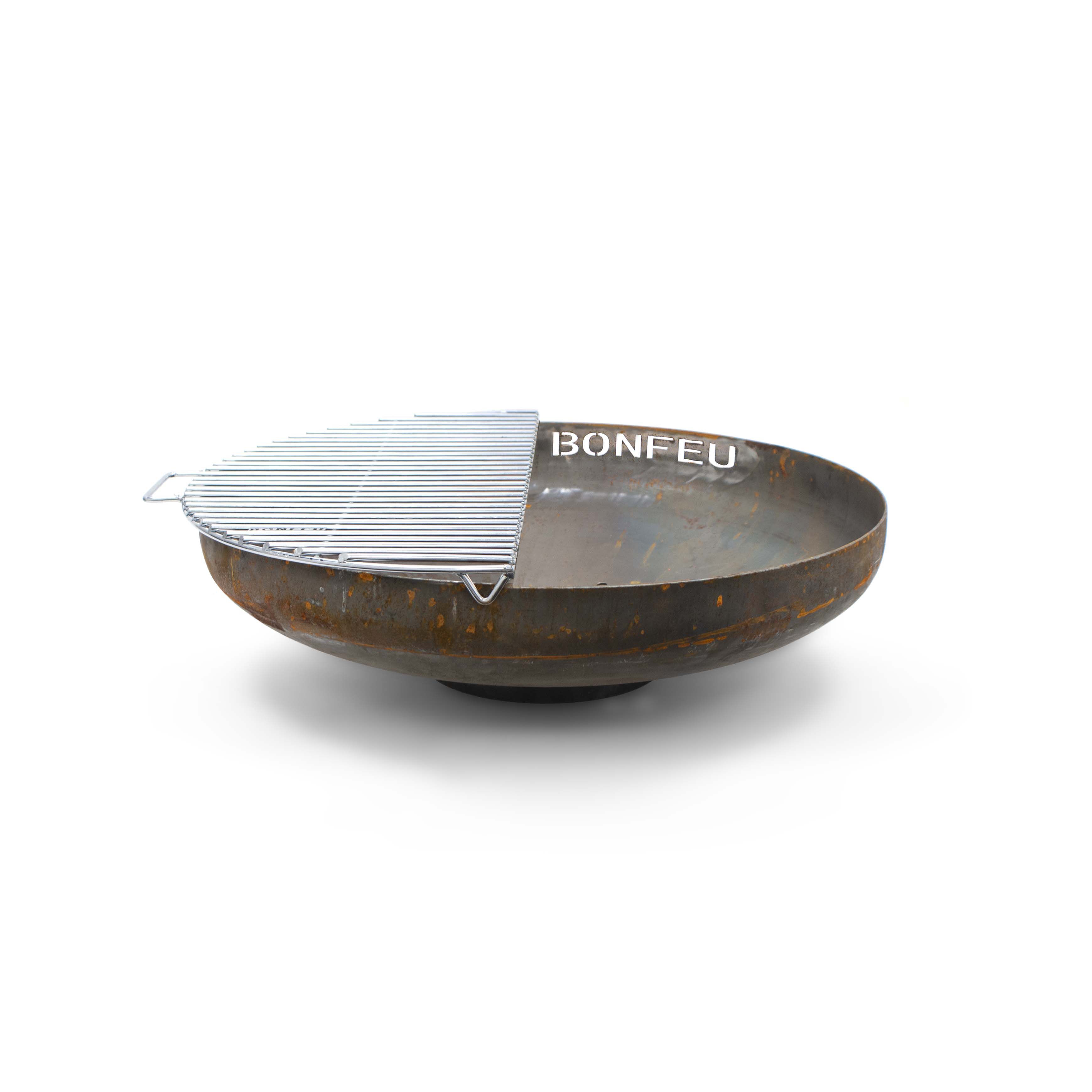 BonFeu Half - Grillrooster - Rond - 1.00 cm - 1.00 cm - Staal - 120.00 cm - 1.00 cm