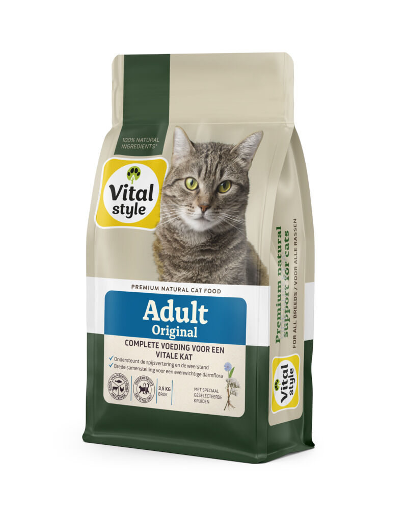 VITALstyle Adult Original - Kattenvoer - 3,5 kg