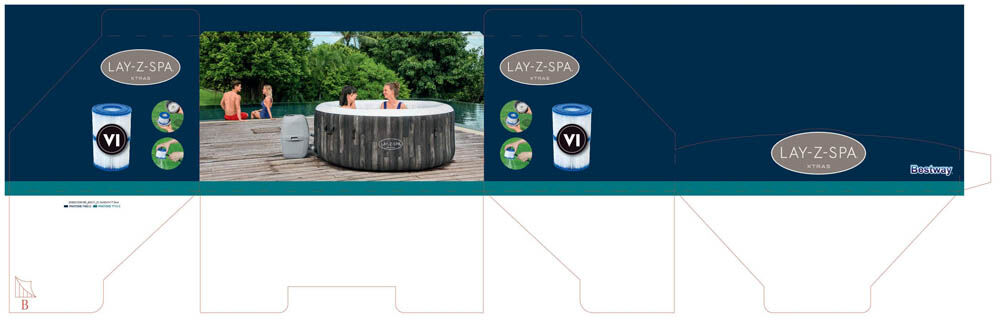 Bestway Lay-Z-Spa - Filter - 2 stuks - Wit - 16.00x10.60x10.60 cm