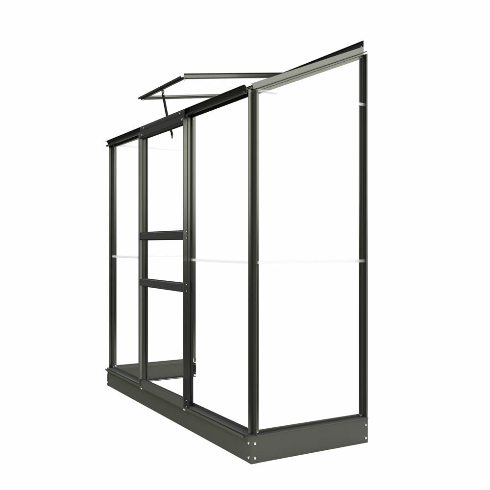 Royal Well Emma II - Muurkas - 194.00 cm - Groen/grijs - Veiligheidsglas - 194.00 cm - 69.00 cm