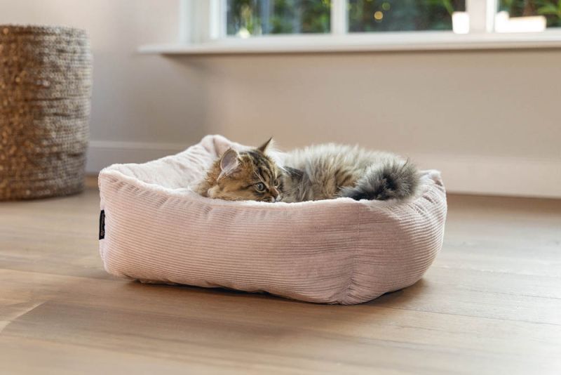 Beeztees Moza - Ligbed - Roze - 15x48x37 cm