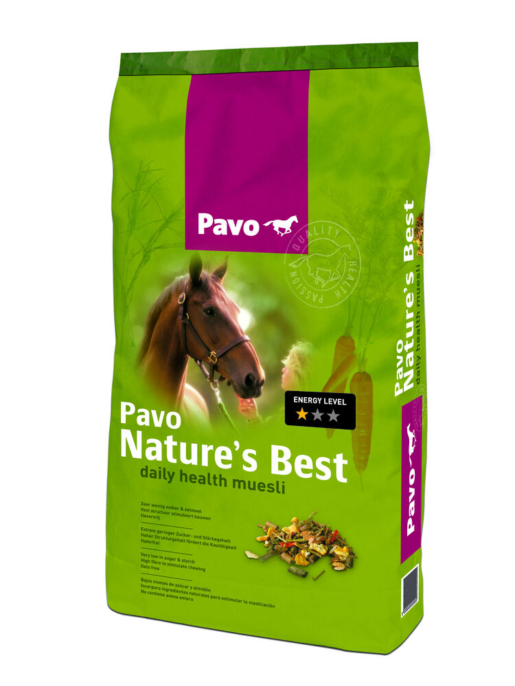 Pavo Nature's Best - Basisvoeding - 15.00 - Zak
