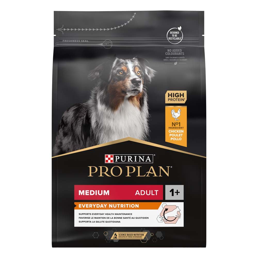 PRO PLAN Everyday Nutrition Adult Medium - Hondenvoer - Kip - 3 kg