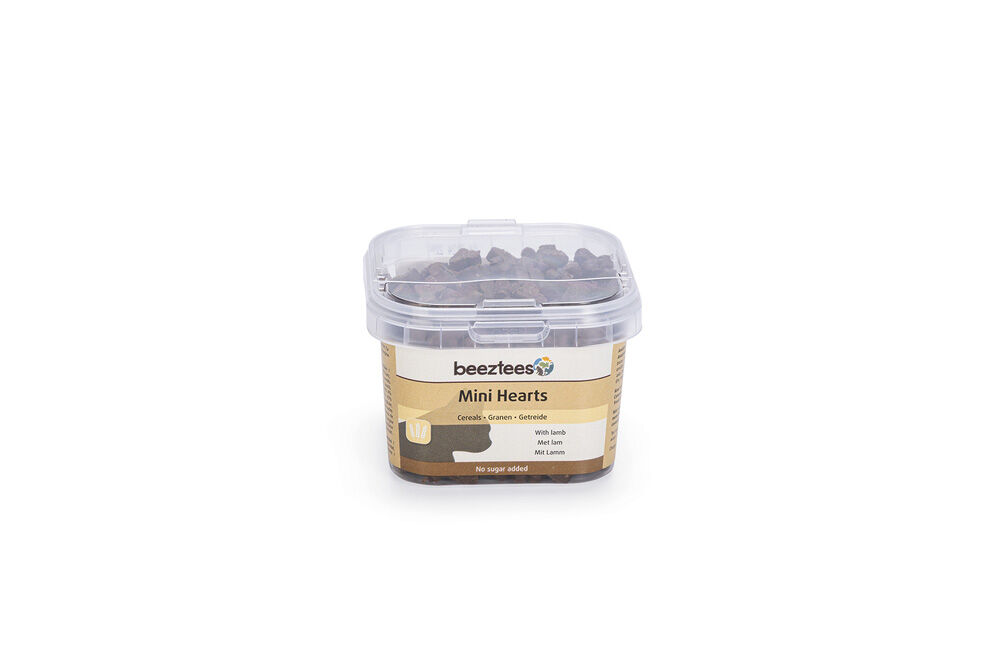 Beeztees Mini Hearts Granen - Kattensnack Beeztees Mini Hearts Granen - Kattensnack