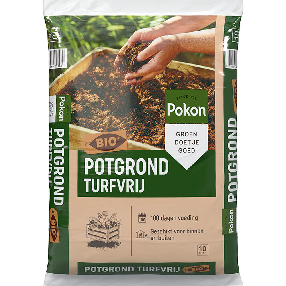 POKON Bio Potgrond - Potgrond - 10 L - 10
