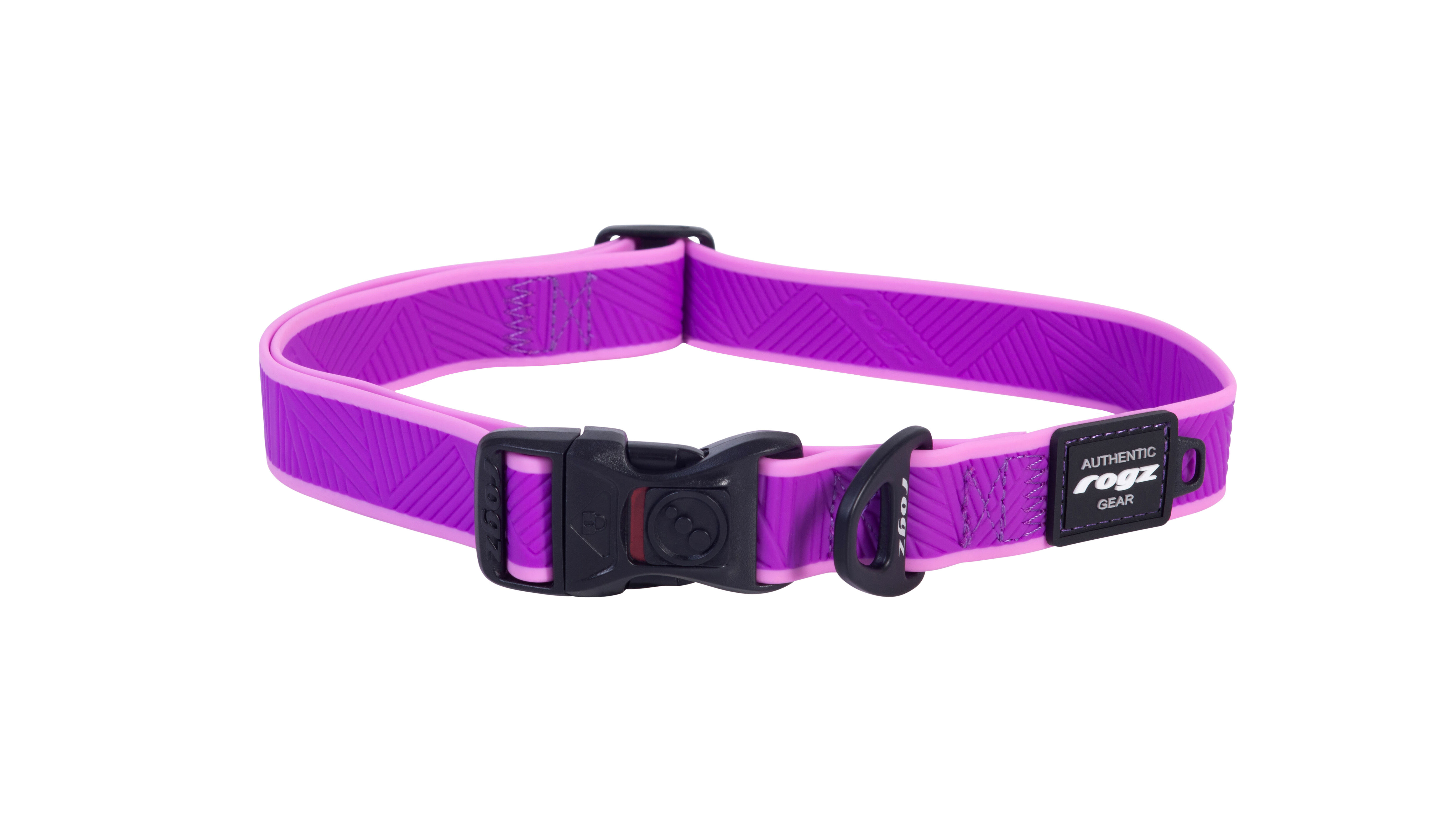 Rogz Beltz Amphibian - Halsband Hond - 26.00 cm - Paars - 4.50 cm - XL - 2.00 cm Rogz Beltz Amphibian - Halsband Hond - 26.00 cm - Paars - 4.50 cm - XL - 2.00 cm