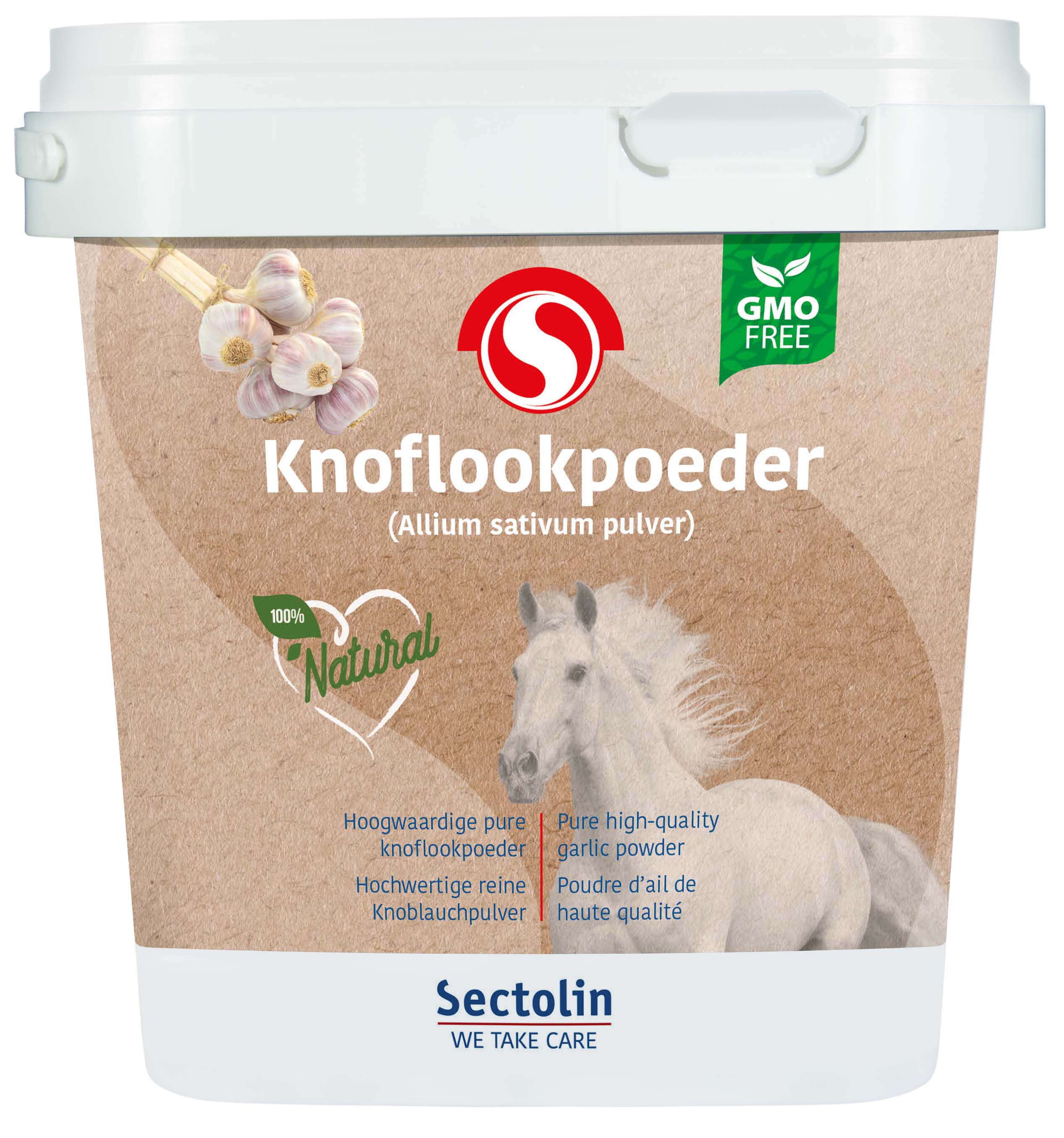 Sectolin Knoflookpoeder - Weerstandsupplement Paard Sectolin Knoflookpoeder - Weerstandsupplement Paard