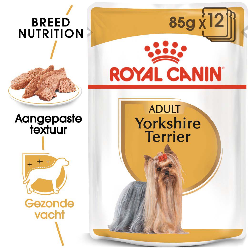 Royal Canin Yorkshire Terrier Adult Pouch - Hondenvoer - 1020 - gevogelte