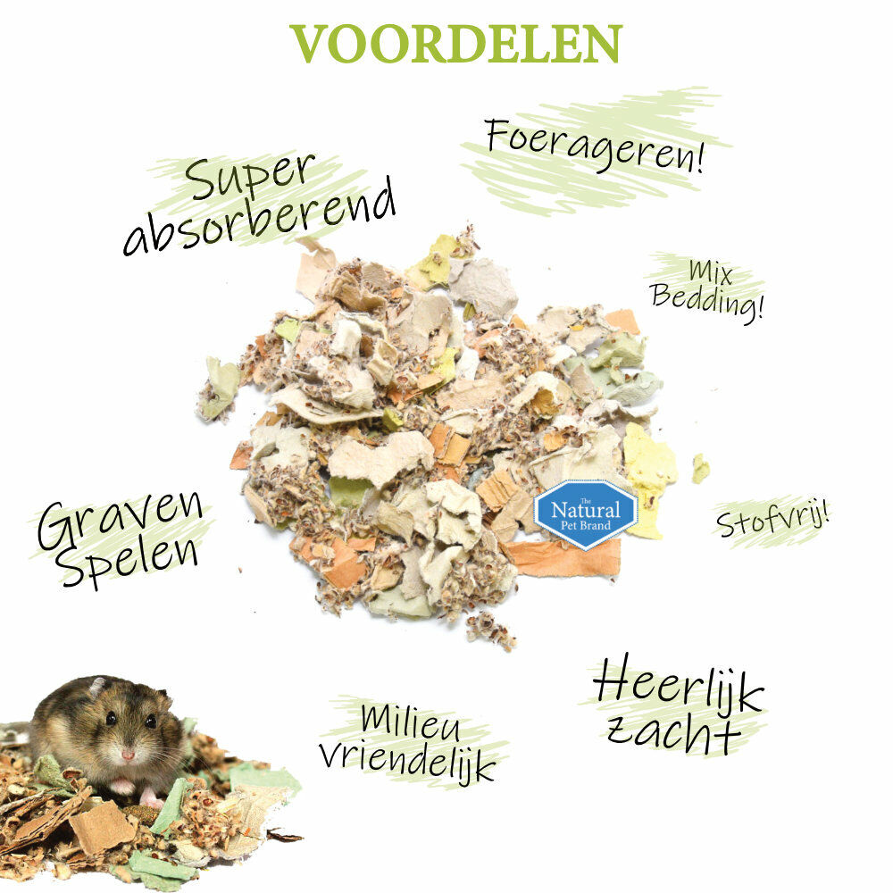 The Natural Pet Brand Cotton N Card - Bodembedekking - 100