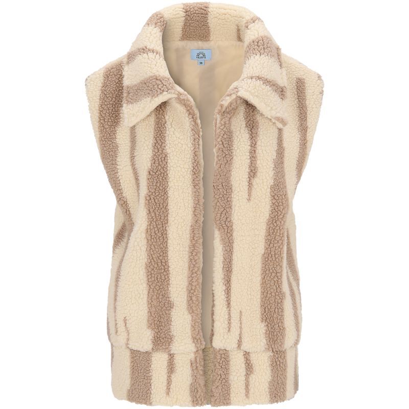 Veleste Jacky - Gilet - 36 - Geel