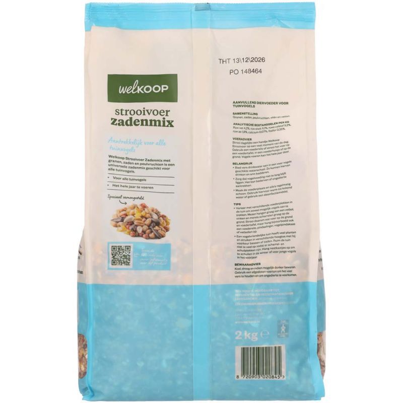 Welkoop - Strooivoer met Zaden - Tuinvogelvoer - 2 - Zadenmix