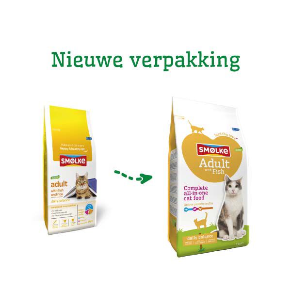 Smölke Adult - Kattenvoer - Vis - 4 kg