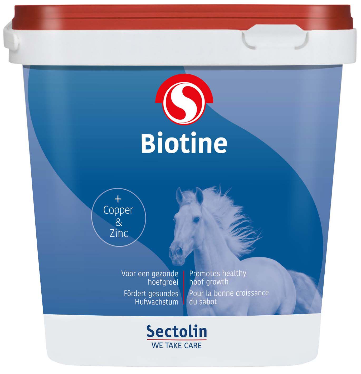 Sectolin Biotine Poeder - Hoeven supplement Paard - 3.00 - Emmer