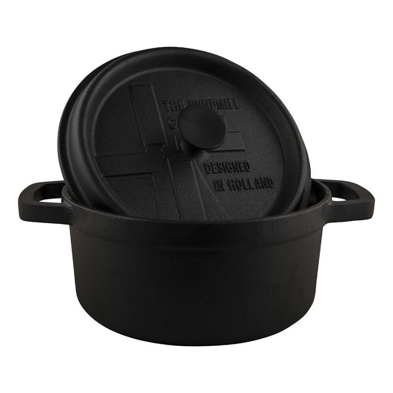 The Windmill Cast Iron BBQ Pan L 3,5L The Windmill Cast Iron BBQ Pan L 3,5L