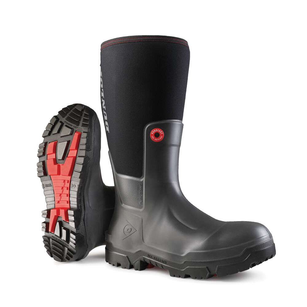 Dunlop Snugboot Pioneer - Werklaarzen - Zwart - 43