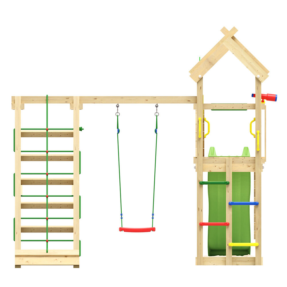 Jungle Gym Vinstra Douglas - Speeltoestel - Licht groen