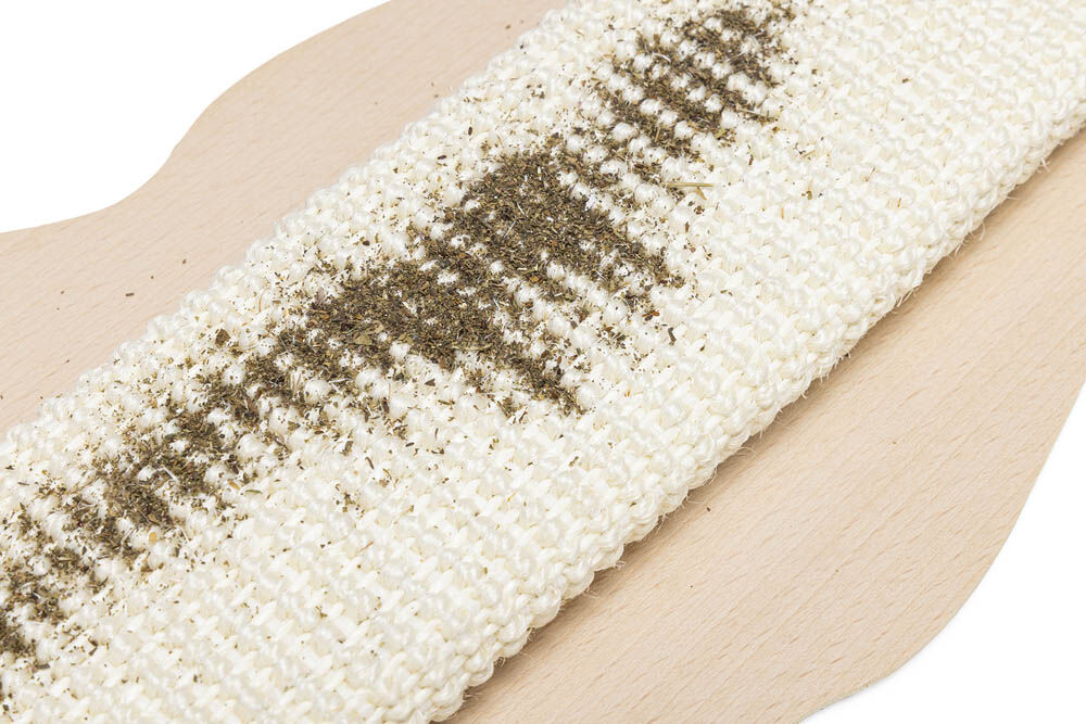 Beeztees Jabo Poesmodel - Krabplank - Wit - 1x59x1 cm