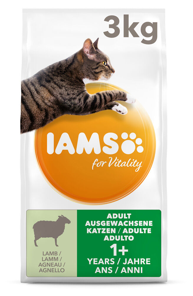Iams Adult - Kattenvoer - 3 - vis, kip