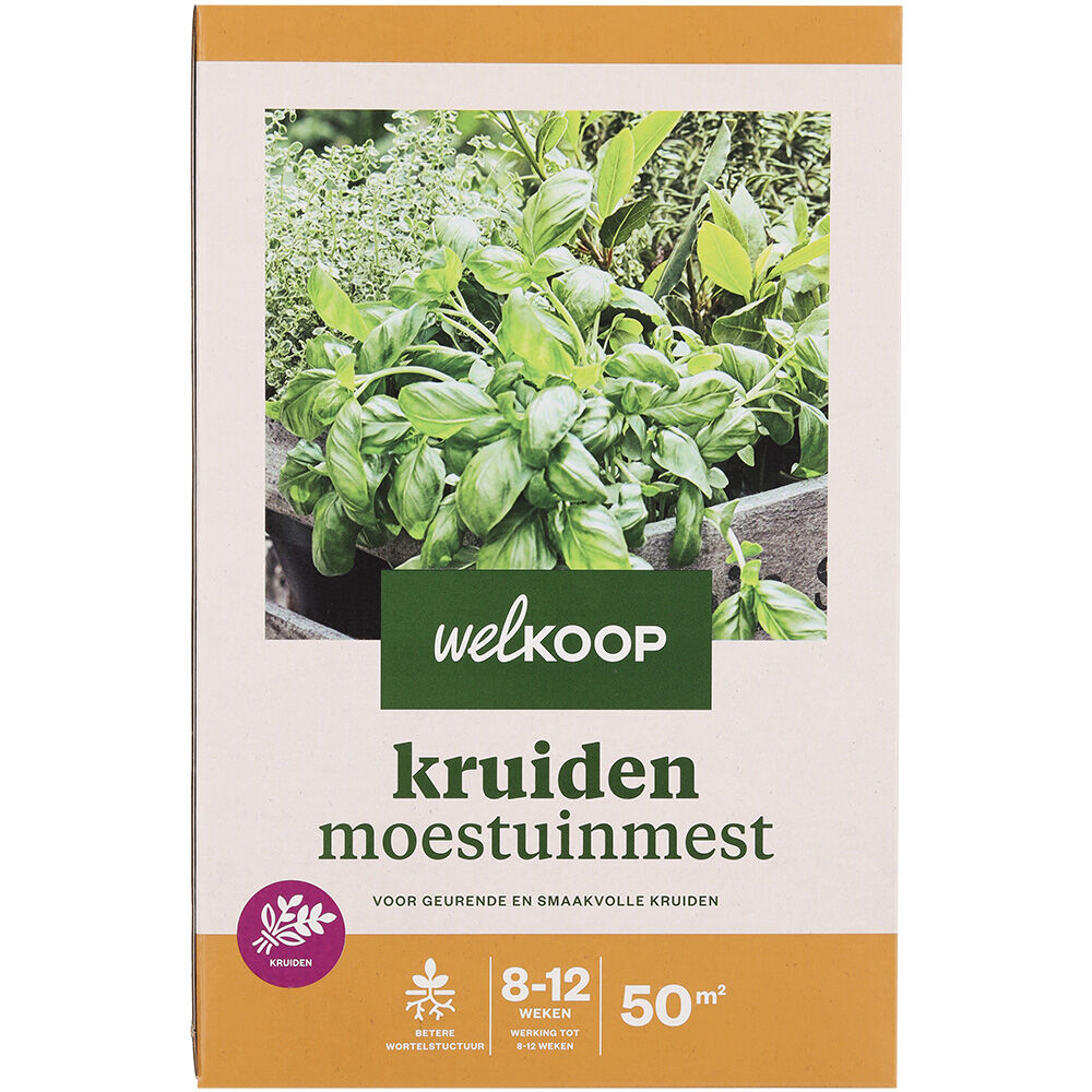 Welkoop - Kruiden Moestuinmest - 50 m2 - 2