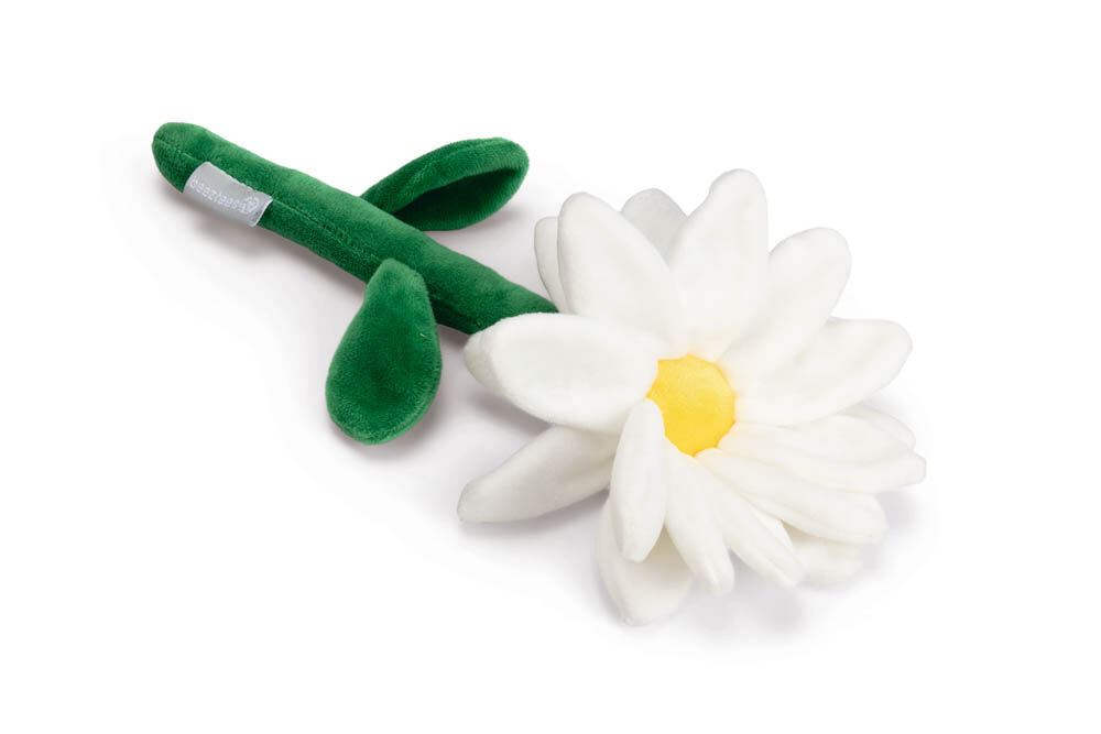 Beeztees Madelief - Knuffel - Hondenspeelgoed - 1.00 cm - Wit - 1.00 cm - 1.00 cm
