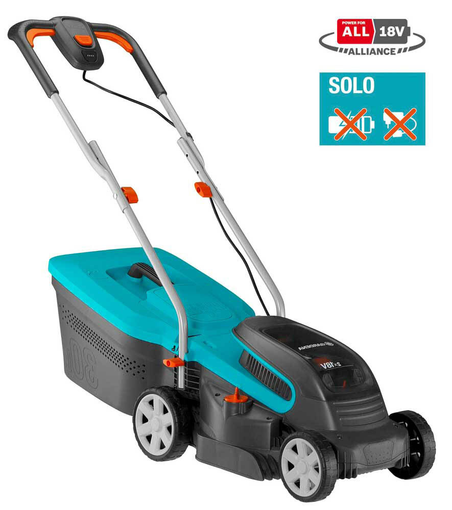 Gardena PowerMax 32/36V P4A solo - Accu grasmaaier excl accu en lader Gardena PowerMax 32/36V P4A solo - Accu grasmaaier excl accu en lader
