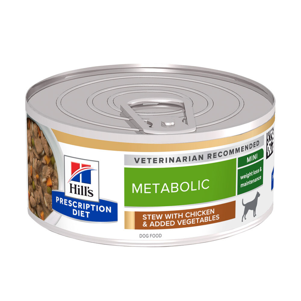 Hill's Prescription Diet Metabolic Weight Management - Hondenvoer veterinair - 156.00 - groente, kip Hill's Prescription Diet Metabolic Weight Management - Hondenvoer veterinair - 156.00 - groente, kip