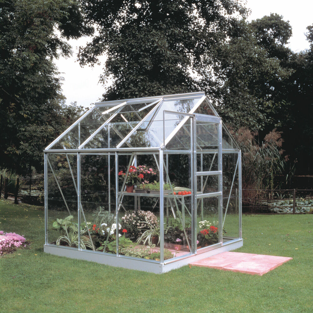 Halls Popular 66 - Tuinkas - 195.00 cm - Zilver - Veiligheidsglas - 193.00 cm - 195.00 cm