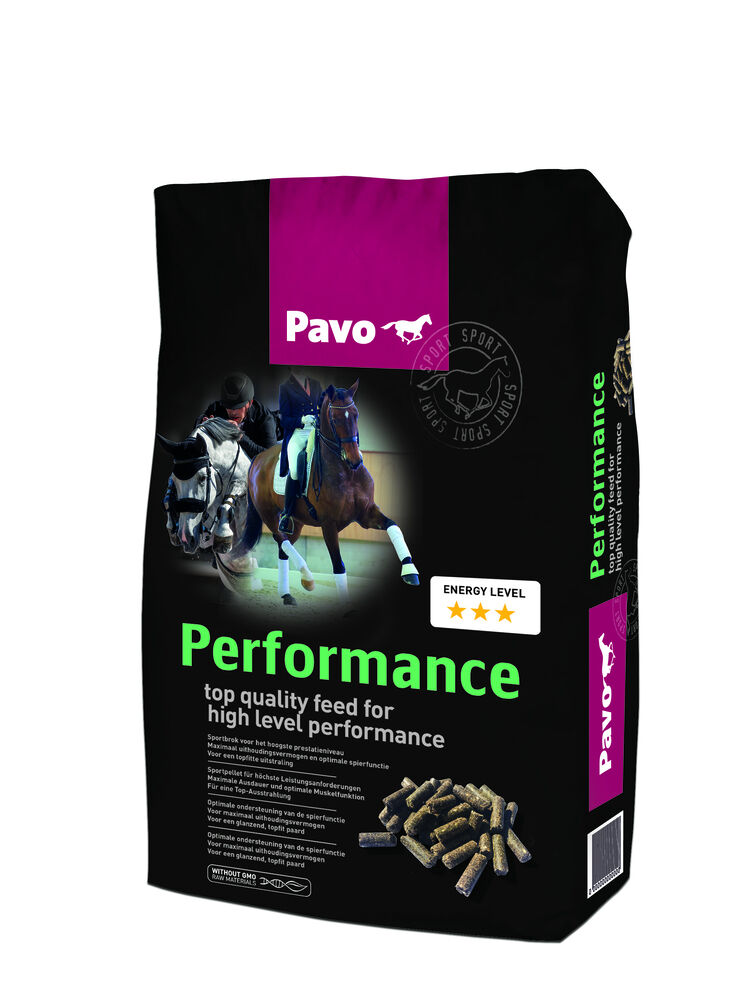 Pavo Performance - Sport/ Prestatie - 20 kg - Zak