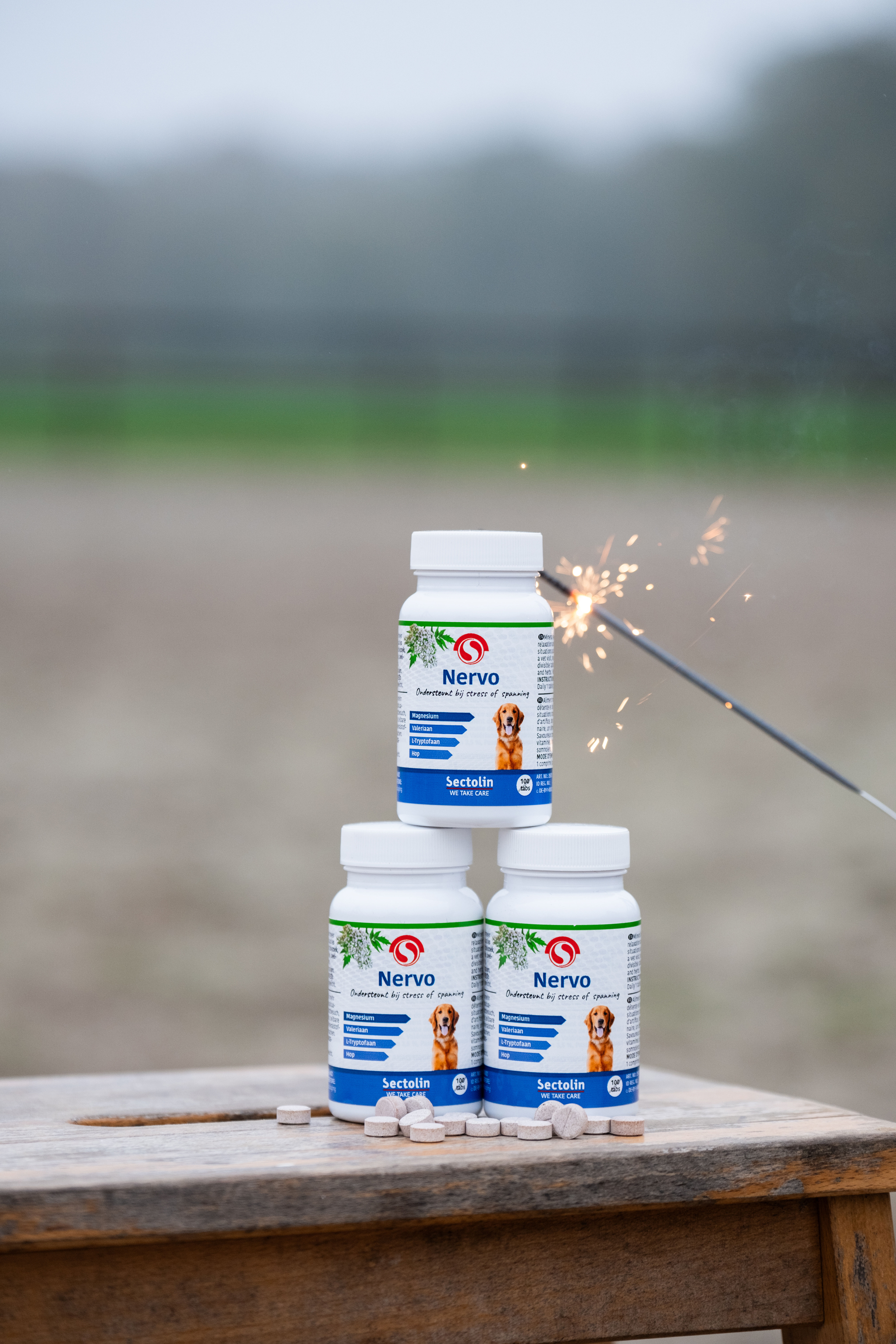 Sectolin Nervo - Kalmeringsmiddel  Hond - 100 - Pot