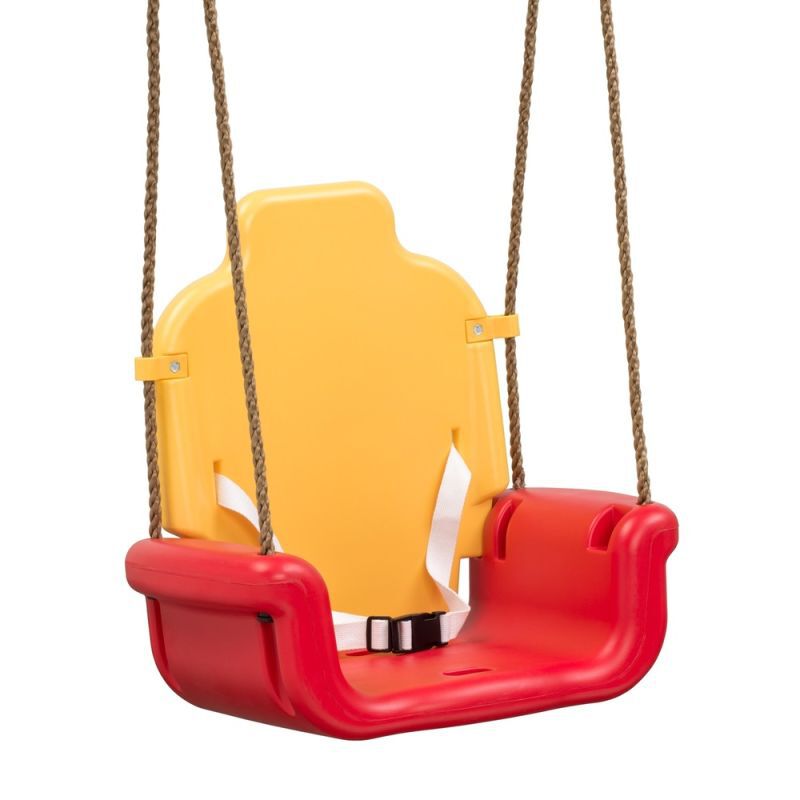 Swing King Plastic - Groeischommel - Rood - Kunststof