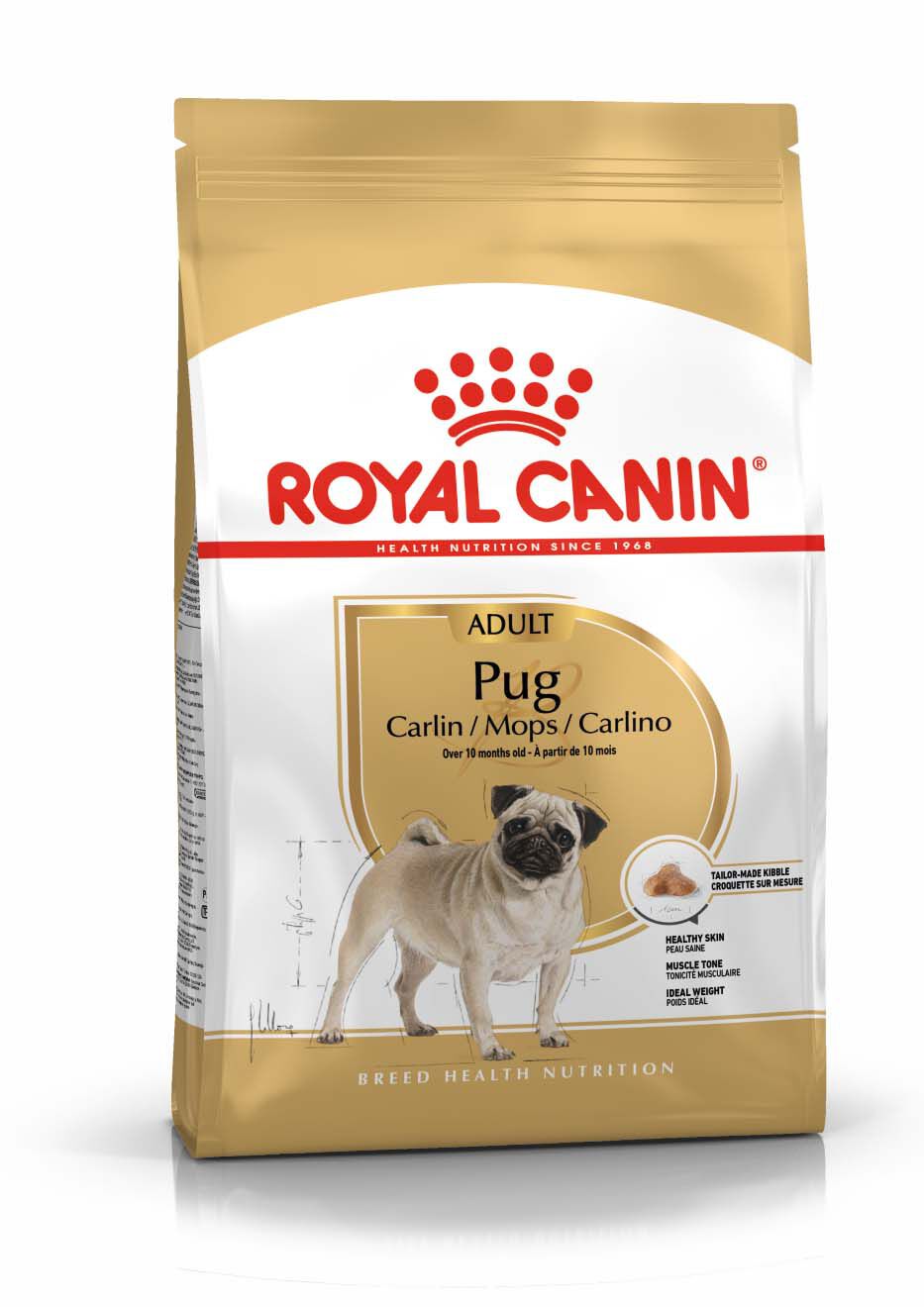 Royal Canin Mopshond Adult - Hondenvoer - 7.5 - gevogelte