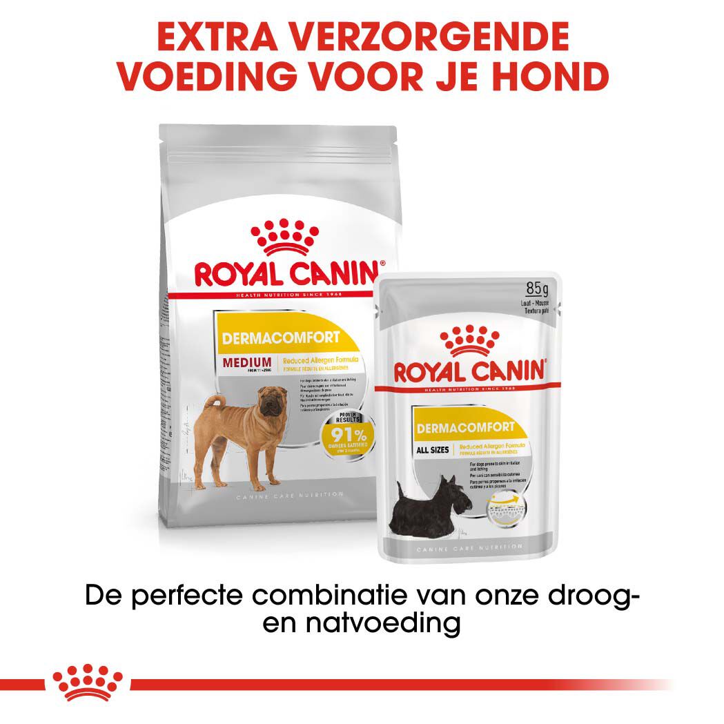 Royal Canin SHN Medium Dermacomfort - Hondenvoer - 3 - gevogelte