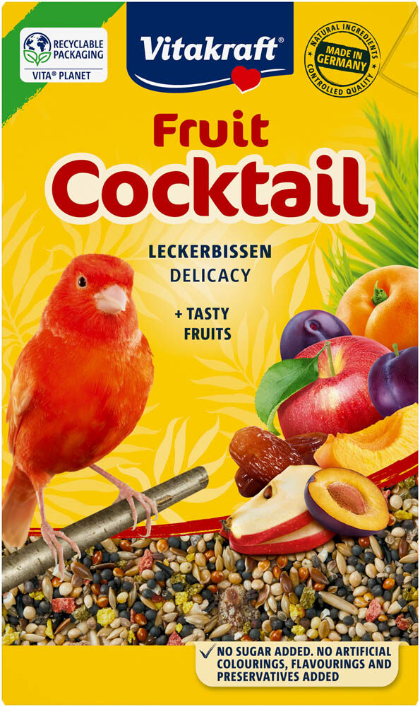 Vitakraft Fruitcocktail Kanarie Vitakraft Fruitcocktail Kanarie