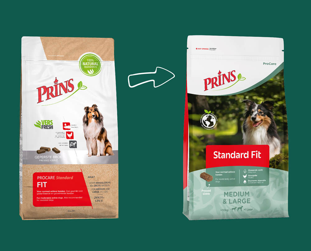 Prins ProCare Standard Fit Medium & Large - Hondenvoer - 12.00 - gevogelte