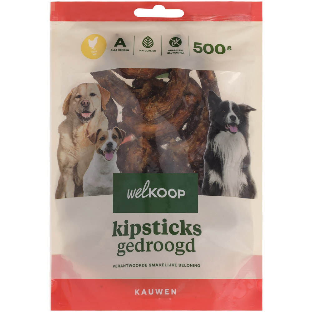 Welkoop - Kipsticks Gedroogd Welkoop - Kipsticks Gedroogd