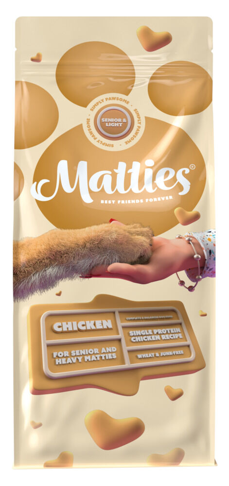 Matties Senior & Light - Hondenvoer - Kip - 12 kg