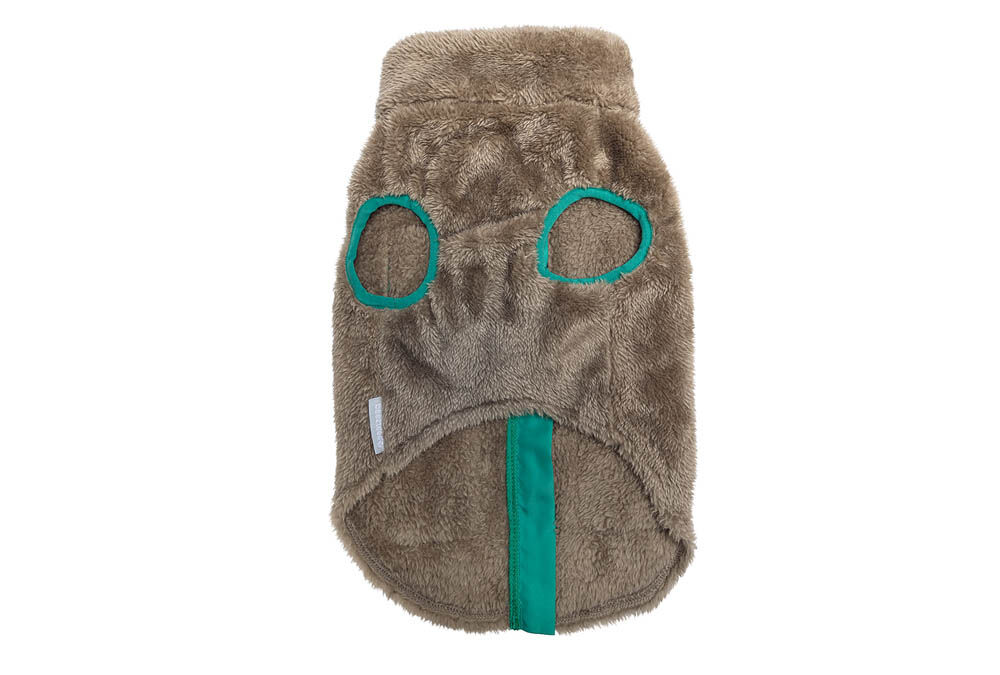 Beeztees Teddy - Hondenjas - 1.00 cm - taupe - 1.00 cm - 40.00 cm - M/L - 40.00 cm