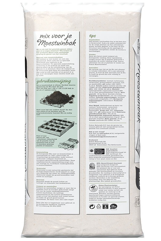POKON Grond voor moestuinbakken - Potgronden - 45