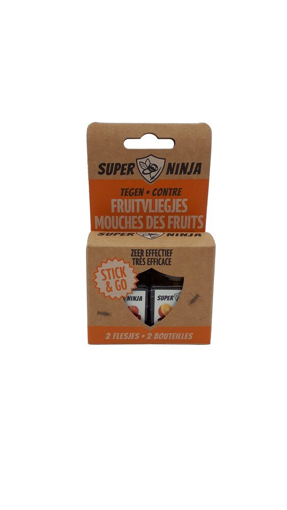 Super Ninja tegen fruitvliegjes - Fruitvliegval Super Ninja tegen fruitvliegjes - Fruitvliegval