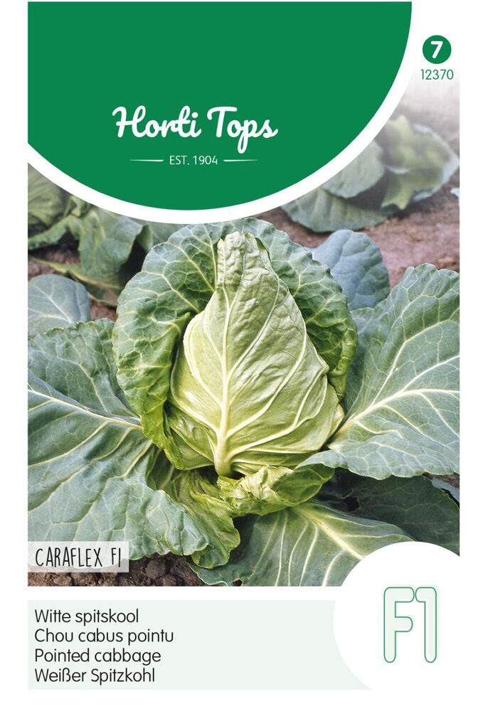 Hortitops Witte kool Brassica oleracea Caraflex (vh Capricorn) - Groentezaden Hortitops Witte kool Brassica oleracea Caraflex (vh Capricorn) - Groentezaden
